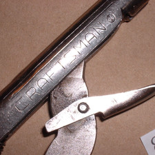 Early Classic Craftsman (Circle I) 8" Curved Jaw Locking Pliers ... Made in USA