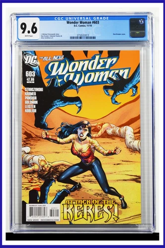 Wonder Woman #603 CGC Graded 9.6 DC November 2010 Don Kramer Cover Comic Book