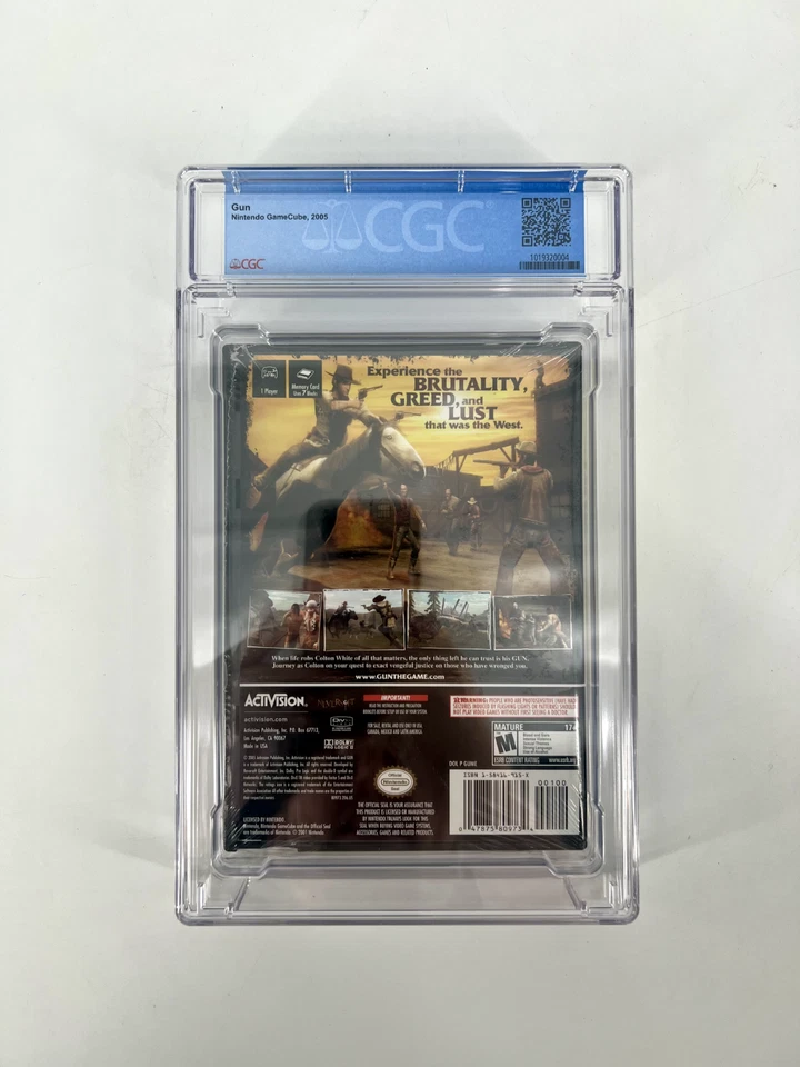 2005 Nintendo Gamecube Gun CGC 9.0 Seal A+ GRADED - Image 2 of 2