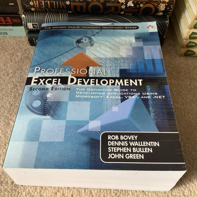Professionelle Excel Entwicklung von John Green & Rob Bowey keine CD IT-Systeme Buch 