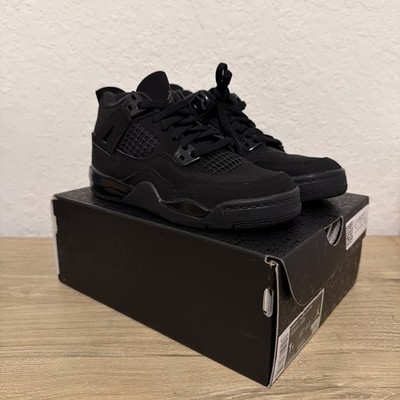 Air Jordan Retro 4 OG Black Cat Size 1Y PS IB4388-010 | eBay