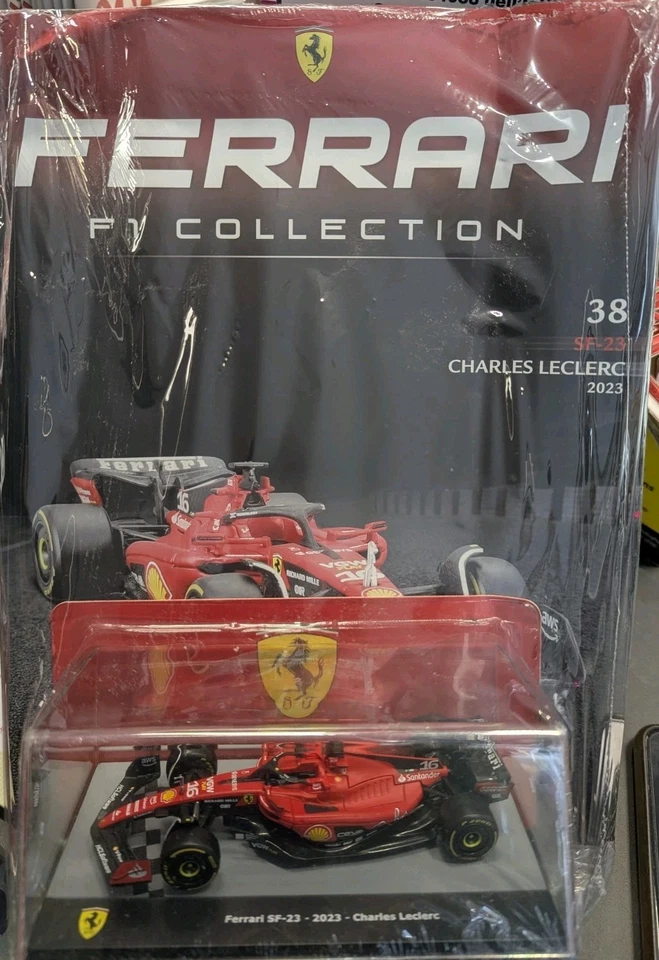 Ferrari SF-23 2023 - CHARLES LECLERC. Ferrari F1 Collection nr 38 - Immagine 3 di 4