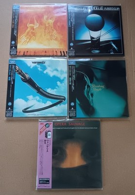 VANGELIS Japan mini LP RCA 5 CD set Heaven SPIRAL ALBEDO  Opera SEALED OOP MINT 
