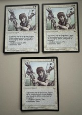 3x Squire - MTG - The Dark - English ©1994 M/NM