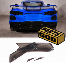 Corvette C8 Smoked Tail Light Covers 2020-2026 Corvette C8 Smoked Tail Light Covers 2020-2026