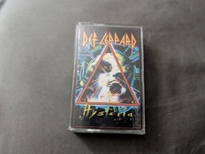 Hysteria by Def Leppard Cassette, Aug-1987, Mercury with Animal, Love Bites