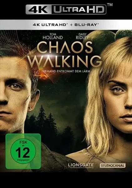 Chaos Walking (Ultra Hd Blu-Ray & Blu-Ray) | 4K Ultra Hd Blu-Ray + Blu-Ray-image