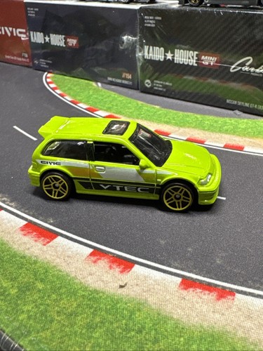 Hot Wheels Honda Civic EF grün UNSPUN