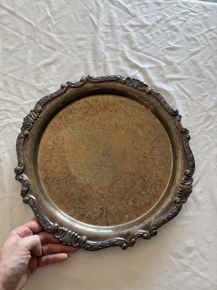 Sheridan Silver In Antique Us Silver-Plated Platters & Trays for