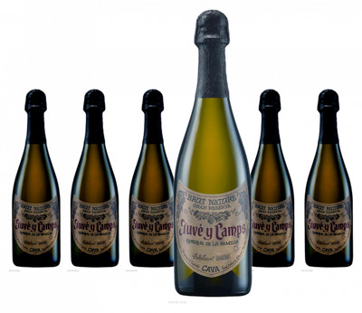 6 x Juvé & Camps Cava Gran Reserva Brut Nature Reserva De La Familia   2018
