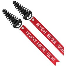 Muffler Exhaust Wash Plug, 2 Pack Wash Plugs with 2 Streamers, 0.6-1.5 Inch