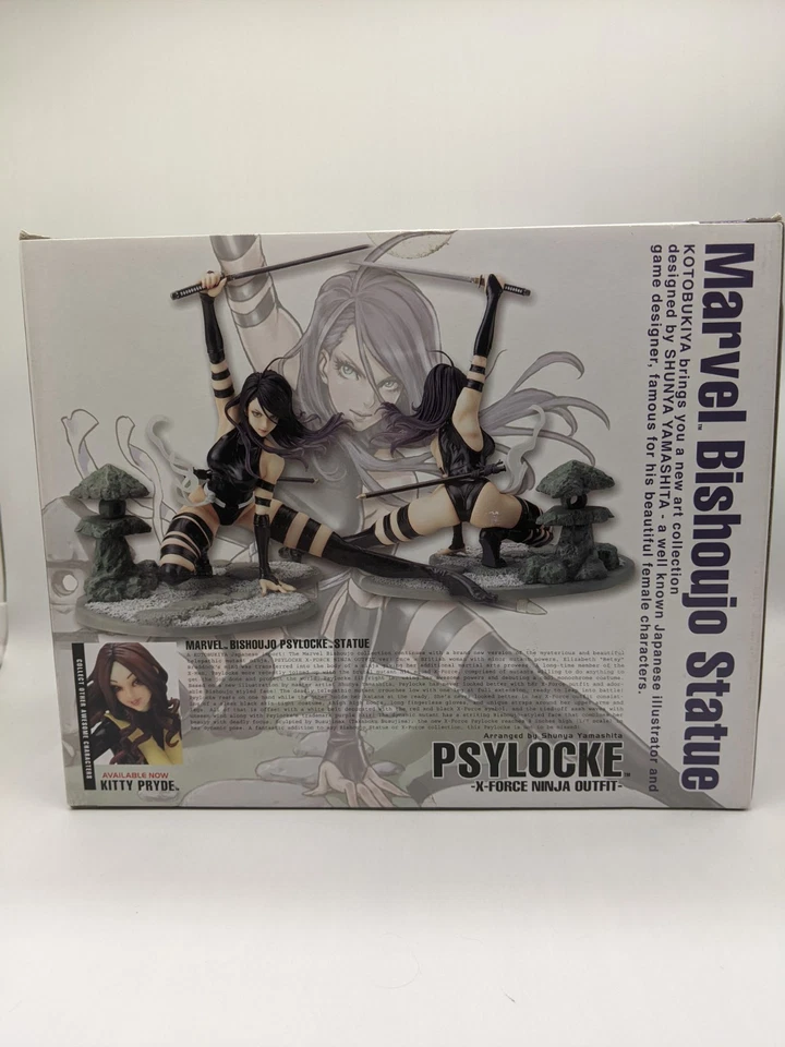 NEW Kotobukiya Bishoujo Psylocke X-Force Ninja Outfit Statue Figure Marvel X-Men - Image 2 of 4