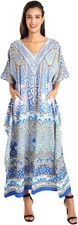 Miss Lavish London Kaftan Dresses for Women, Batwing Sleeve Caftans, Moo Moo