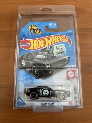 Hot Wheels Factory Sealed Magic 8 Ball Game Rodger Dodger Super