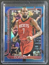 KEVIN DURANT 2025-26 TOPPS CHROME #155 BLUE BASKETBALL REFRACTOR 137/150