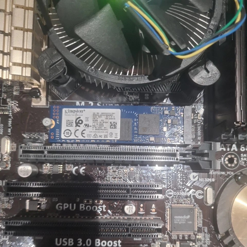 ASUS Z97M-PLUS Intel Motherboard LGA 1150 Micro ATX M.2 and Intel i5 4590 CPU - Image 2 of 4