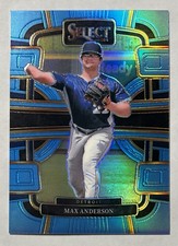 2024 Panini Select Max Anderson Light Blue Prizm 38/199