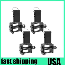 4 Pack Trailer Stake Pocket Winch 16200 LBS Breaking Strength 5400 LB Load Limit