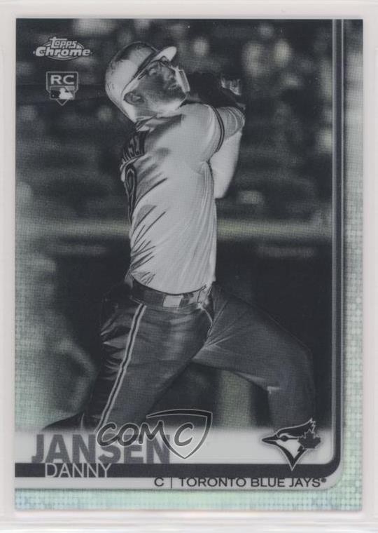 2019 Topps Chrome Negative Refractor Danny Jansen #35 Rookie RC