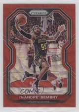 2020-21 Panini Prizm Ruby Wave Prizm DeAndre' Bembry #11 fm0