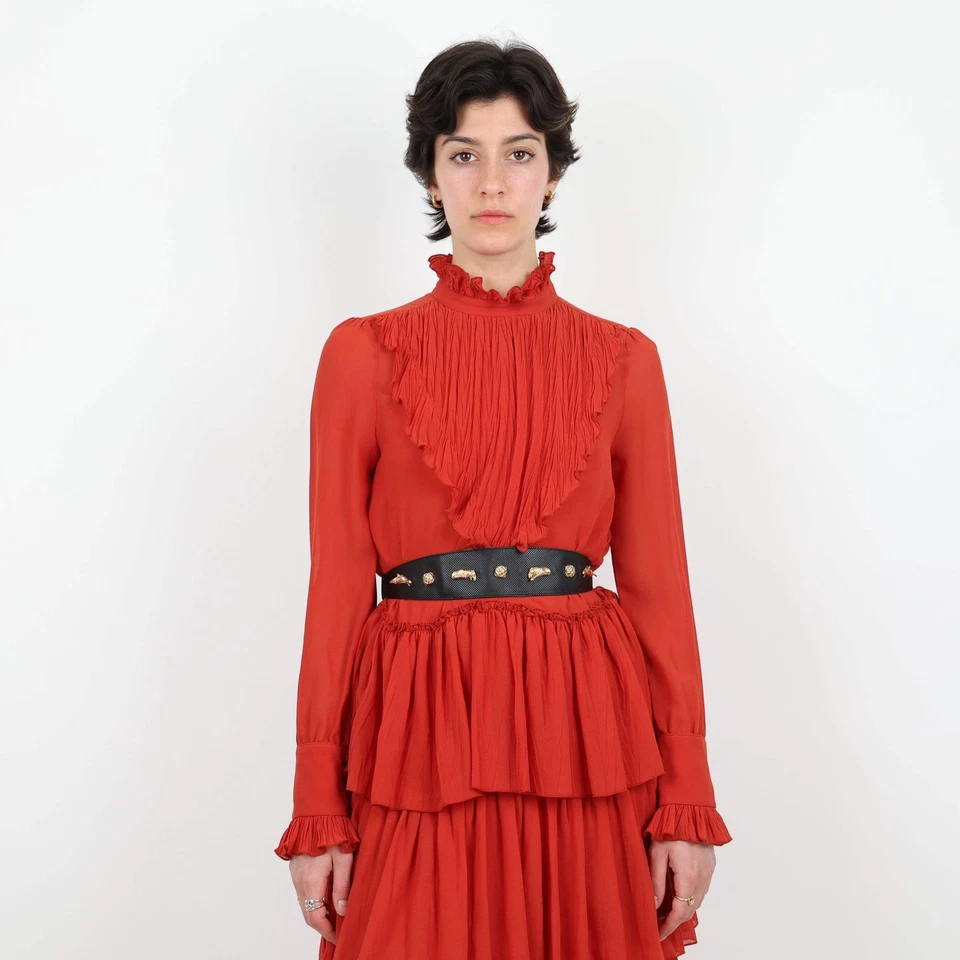 Bottega Veneta Black Belt, Waist 28