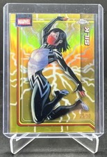 2026 Topps Chrome Marvel Comics Silk Gold Lightning 33/50 #156