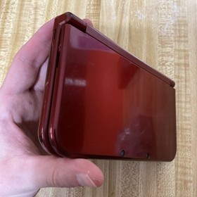 nintendo, new nintendo 3ds xl, metallic red, w/ charger, tested Top IPS