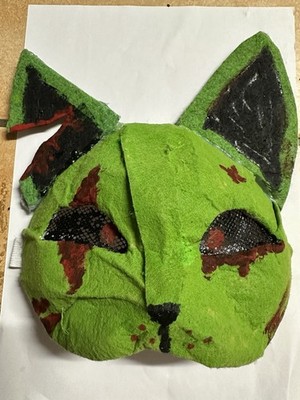 Therian/furry mask handmade