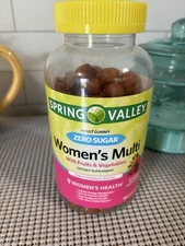 Spring Valley Women's Multivitamin Gummies, Zero Sugar, 150 Count – Daily Suppor