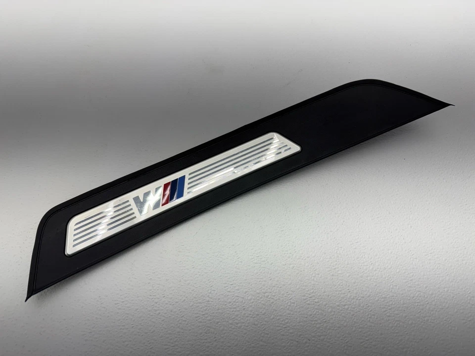 BMW 535I 550I 2011-2013 PUERTA TRASERA DERECHA M ALFÉIZAR DEPORTIVO PLACA DE DESGASTE PANEL DE AJUSTE Foto 2 de 4