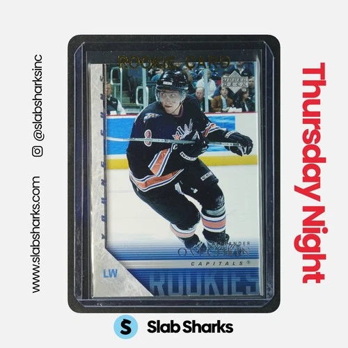 2005 UPPER DECK #443 ALEXANDER OVECHKIN YOUNG GUNS RC ROOKIE