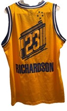 Jason Richardson Golden State Warriors NBA Jersey Men M Nike Rewind HWC Vtg #23