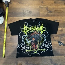 Small Civil Regime DARC Sport “Step Closer” Raw Hem Oversized Shirt Limited Drop