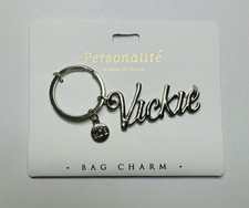Personalite Marina De Buchi Gold Tone Bag Charm Key Ring Key Chain Vickie
