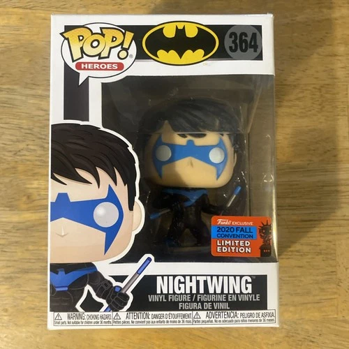Funko Pop! Vinyl: DC Universe Nightwing #364 2020 NYCC Shared Exclusive New