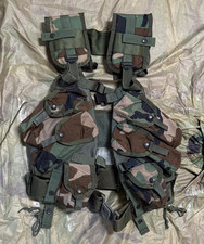 LBV-88 Load Bearing Vest Woodland Camo M81 with belt