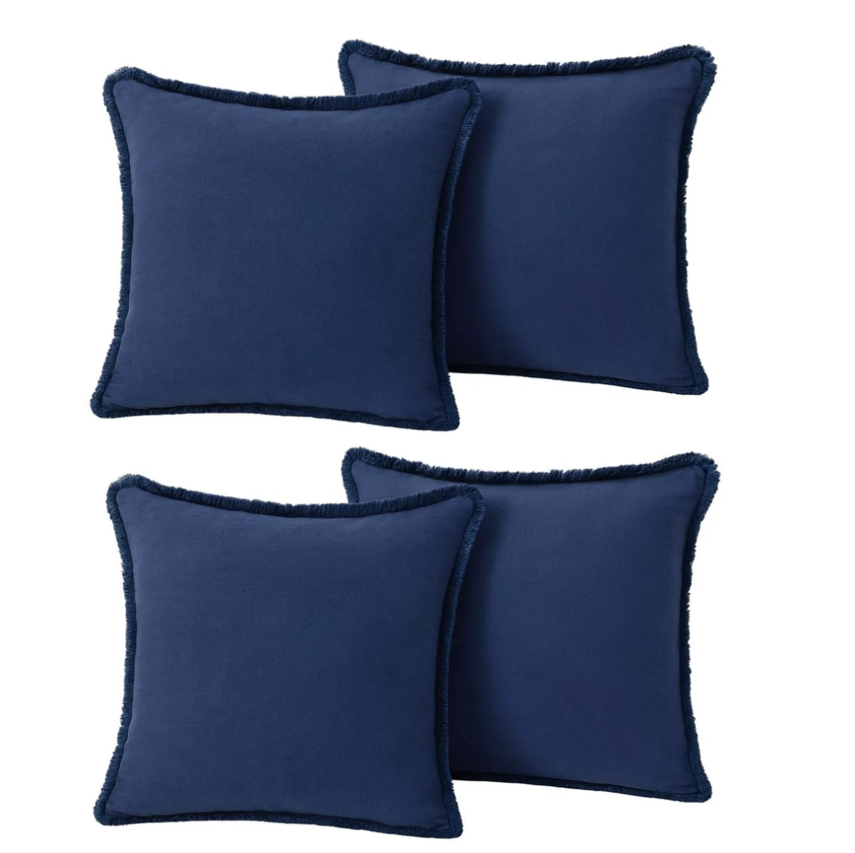 Epinki Federe Per Cuscini 40x40 Cm A Forma Di Cuore - Set In Poliestere Bianco, Rosa, Rosso - 5