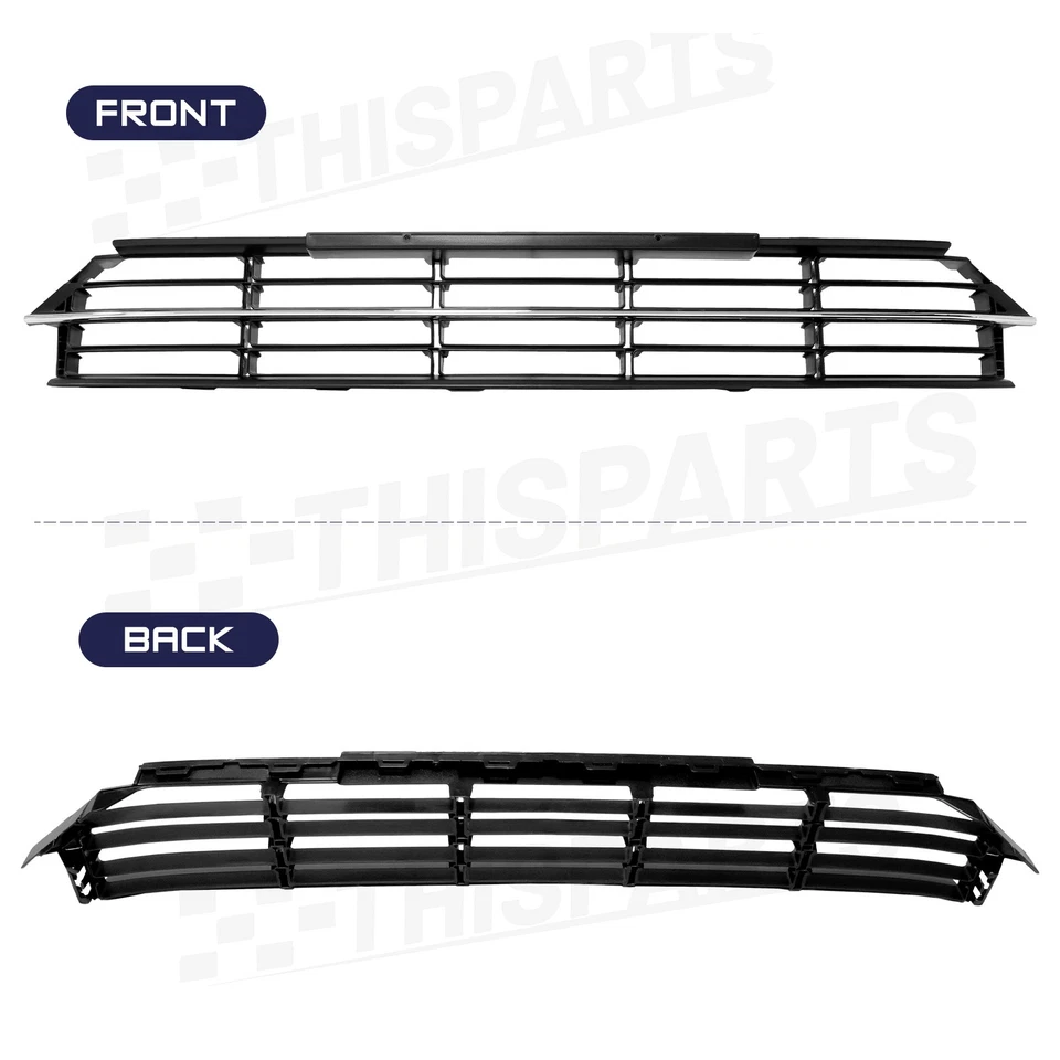 For 2012-2015 VW Volkswagen Passat Front Bumper Lower Grille Fog Light Assembly - Imagem 2 de 4