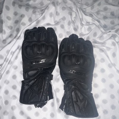 pinestars SP-8 V3 Gloves, Full Gauntlet Leather, CE-Certified, Race-Inspired Fit