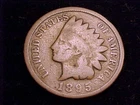 1895 Indian Head Cent,  Good Grade.
