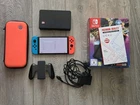 Nintendo Switch OLED Model Console - 64GB - Neon Blue/Neon Red