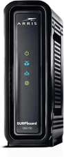 ARRIS SURFboard SB6190 DOCSIS 3.0 32 x 8 Gigabit Cable Modem Black-NEW
