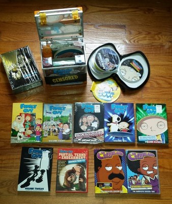 Family Guy DVD Huge Lot Freakin Sweet Party Pack To Vol 12 Cleveland Show MORE!