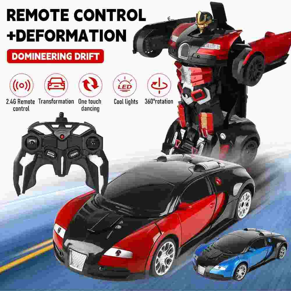 Achetez Transformateur Robot Car Lights Music Déforme Kids Boy Car Toy -  Style E de Chine