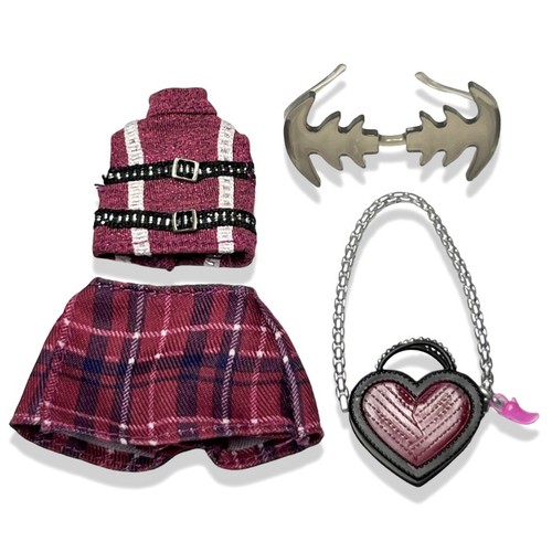 Lol Omg Doll Shadow Top Plaid Outfit Clothes Lot Metal Chick Spicy Babe Purse