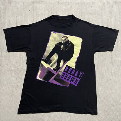 Vintage 90s Bobby Brown 1993 Humpin Around Tour Shirt Rare