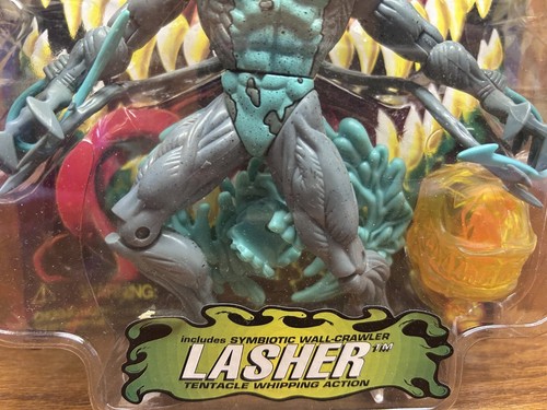 Spiderman Venom Planet of the Symbiotes ! Lasher Action Figure Toybiz - Picture 3 of 4