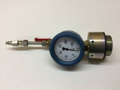 #ad Wika Mbar Diaphragm Pressure Gauge amp; Valve EN 837 3 0 250 $59.99
