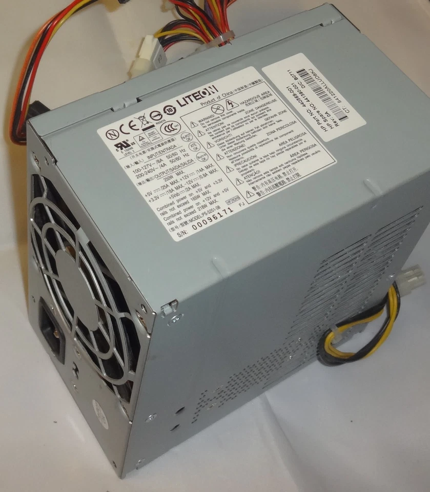 HP P/N: 440569-001 ( S/N:00096171 ) Power Supply 250W - Image 2 of 4