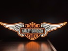 Insegna targa luminosa Harley - Davidson 3D lighted sign Harley-Davidson Led